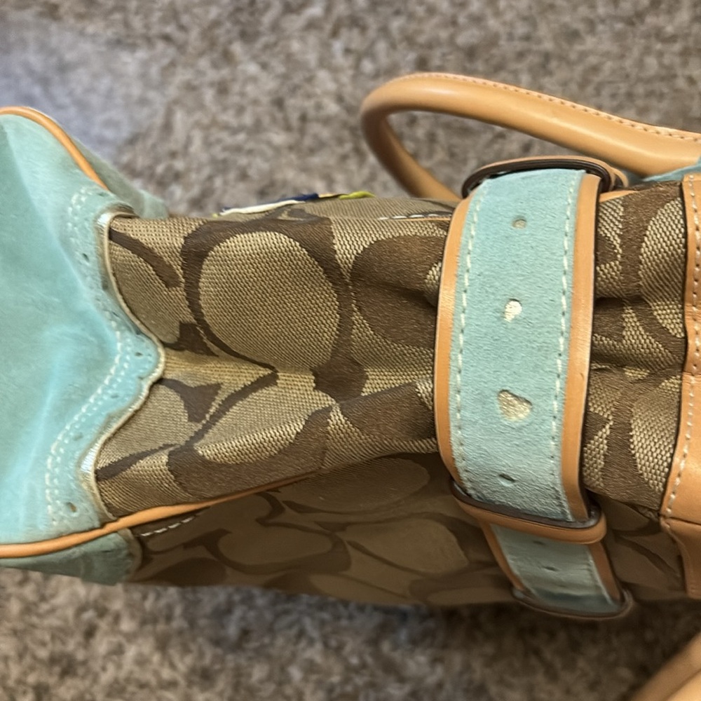 COACH Leather Y2K NWT Fish Under The Sea Satchel Purse Handbag  ONLY NWT ON POSH - Picture 14 of 15